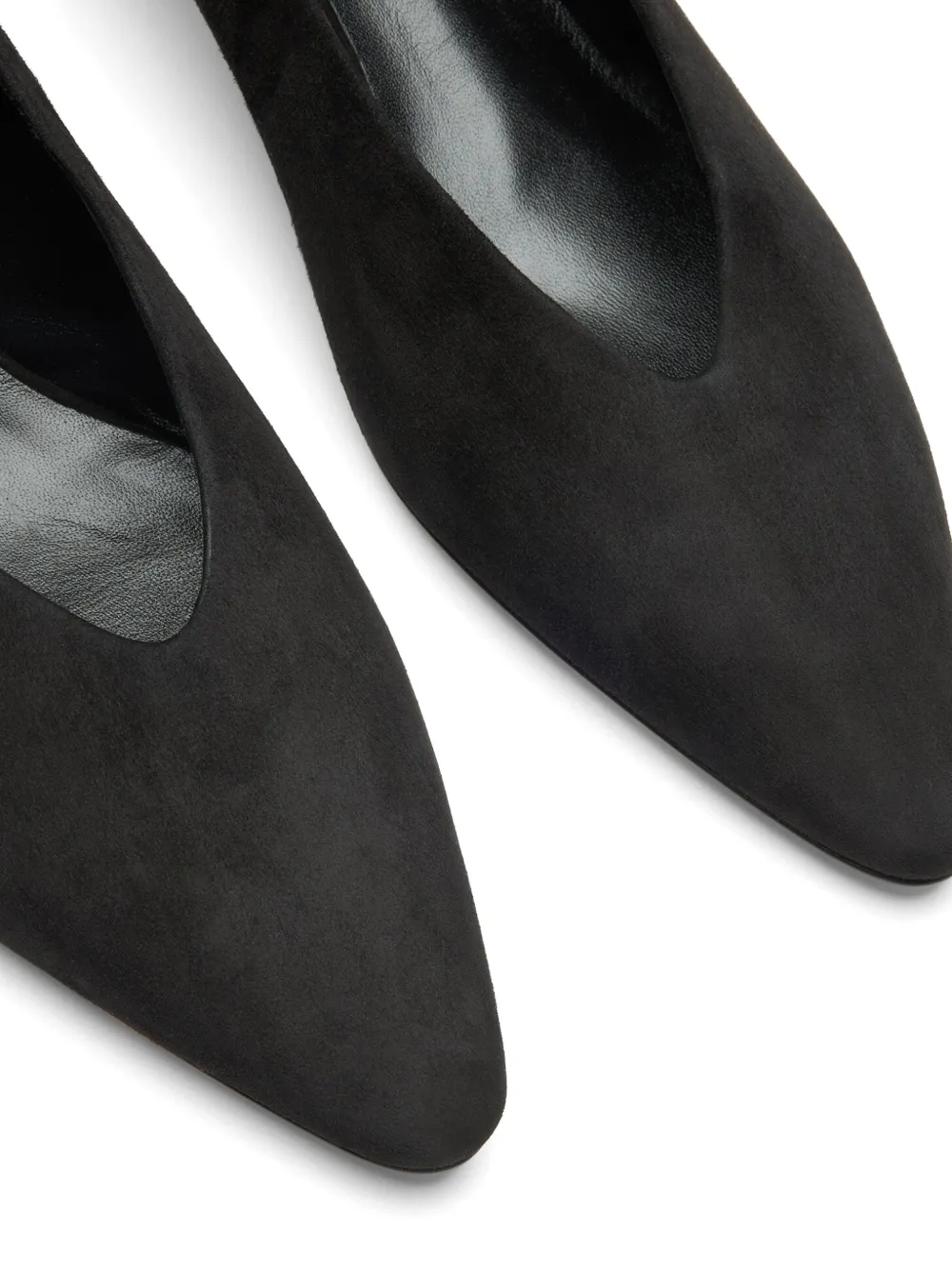 Casadei Giselle suede pumps Zwart