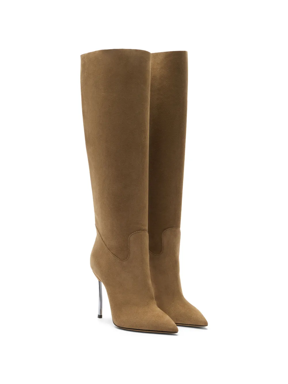 Casadei Blade knee-high boots Bruin