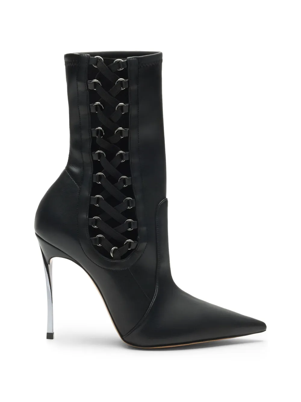 Casadei Superblade Tempest enkellaarzen Zwart