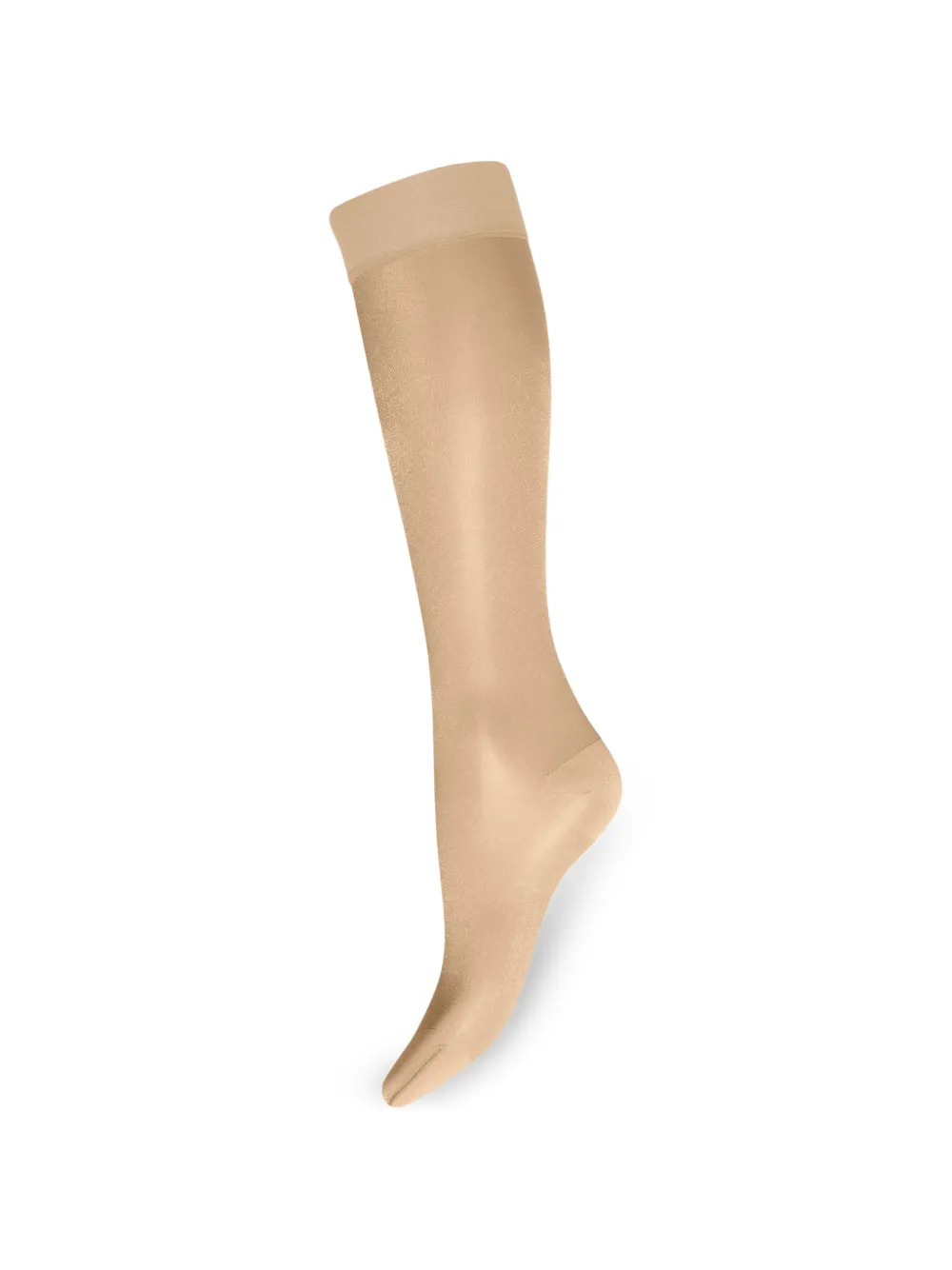 Wolford Pure Energy 30 Leg Vitalizer kniehoge sokken Beige