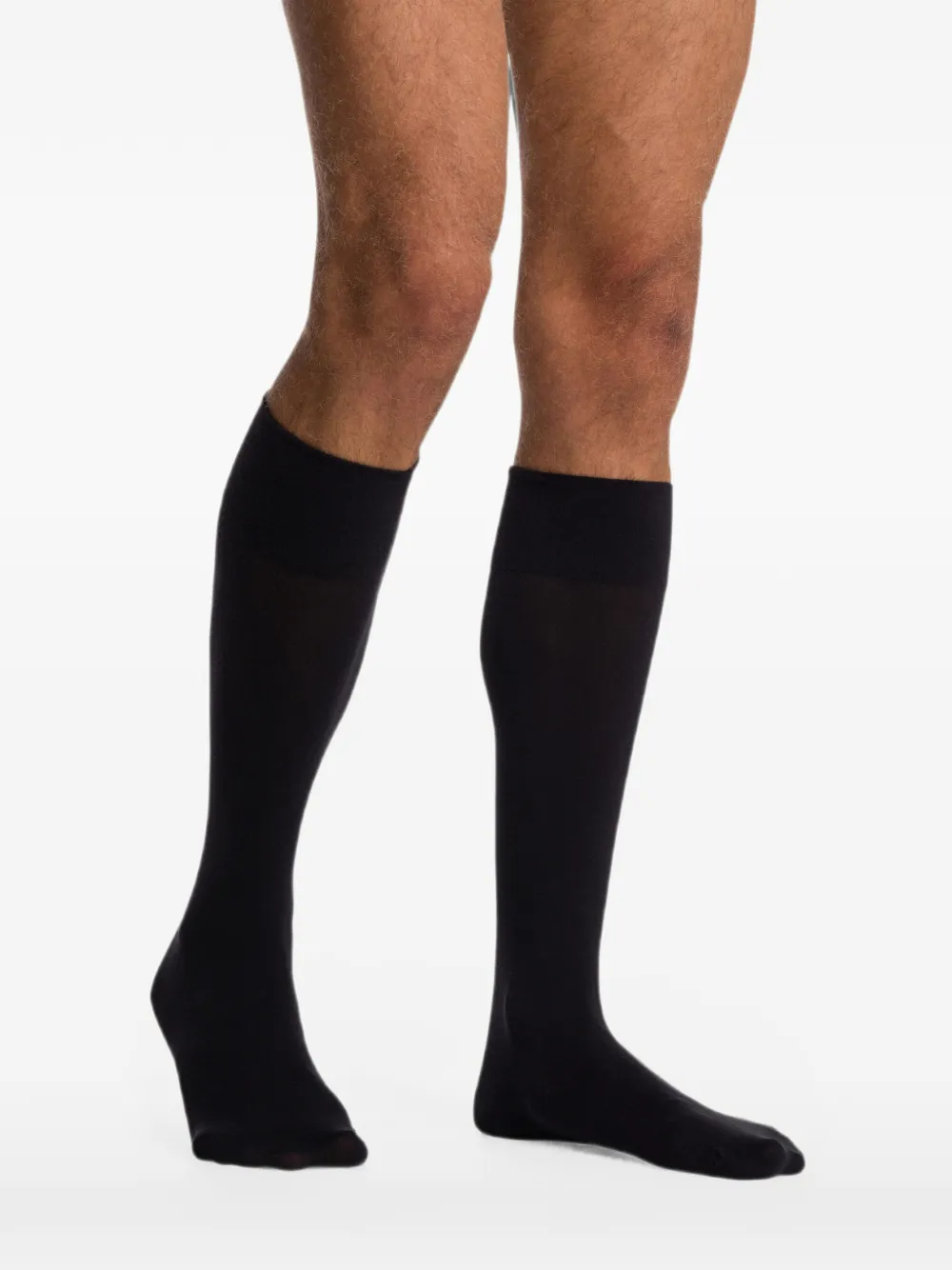 Wolford Kniehoge sokken met wijde pijpen Zwart