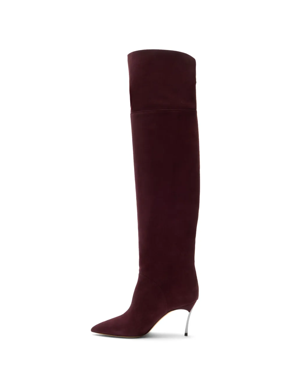 Casadei Blade Corsaro over-the-knee boots Rood