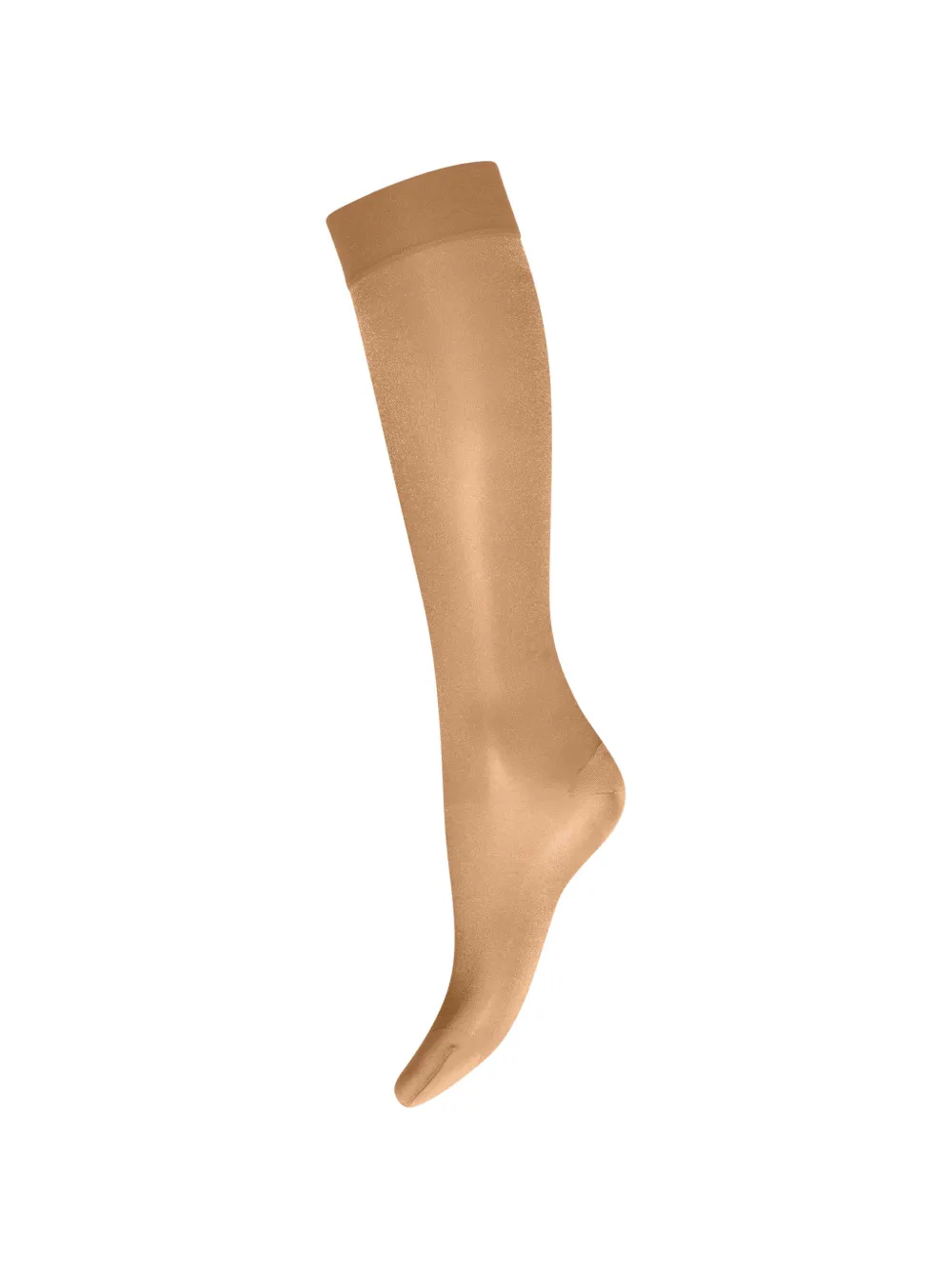 Wolford Pure Energy 30 kniehoge sokken Beige