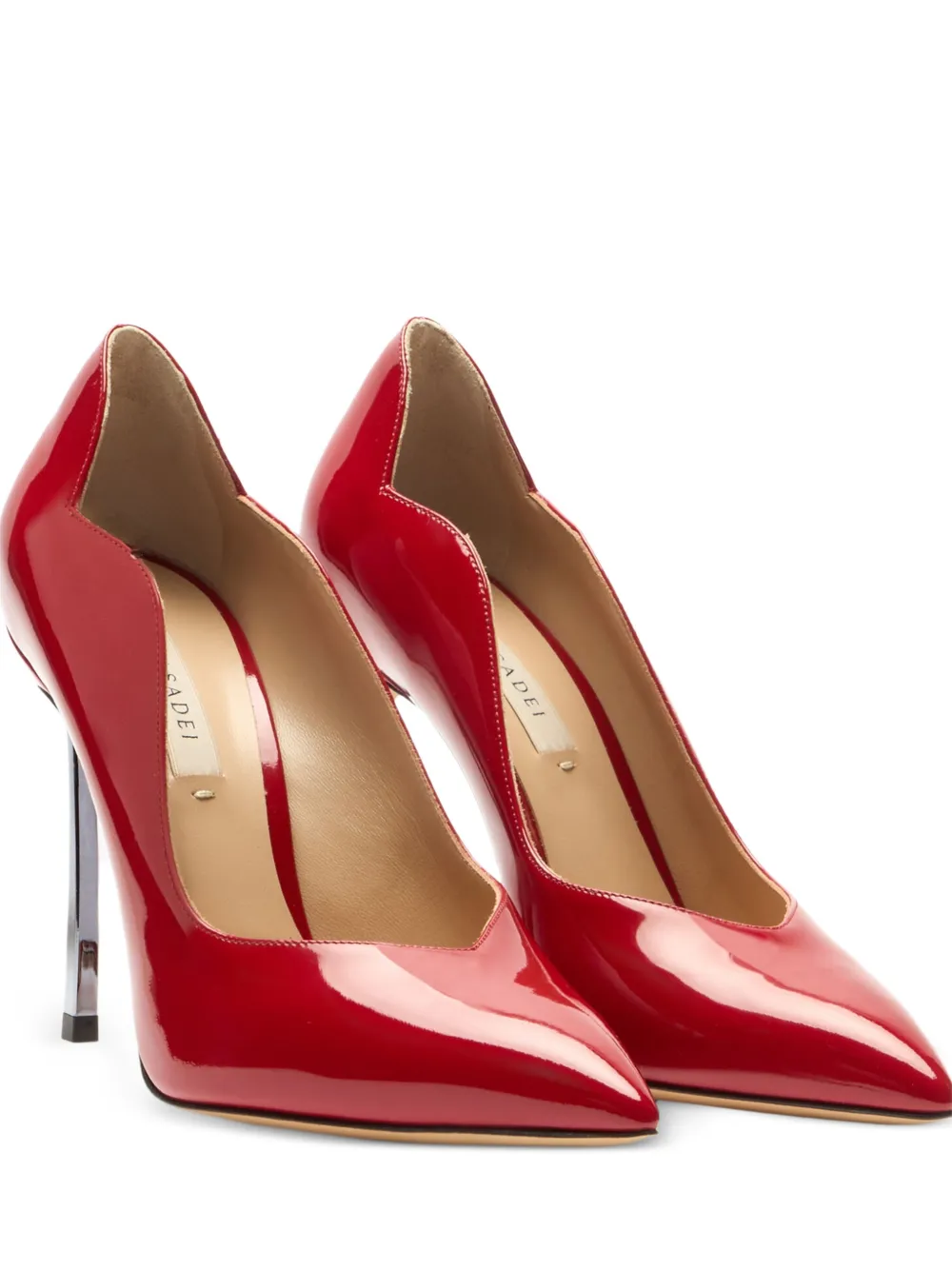 Casadei Blade Mylove pointed-toe pumps Rood