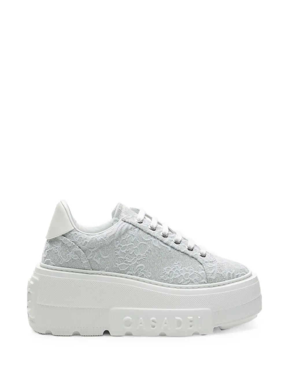 Casadei Nexus Rigel glitter-finish sneakers Zilver