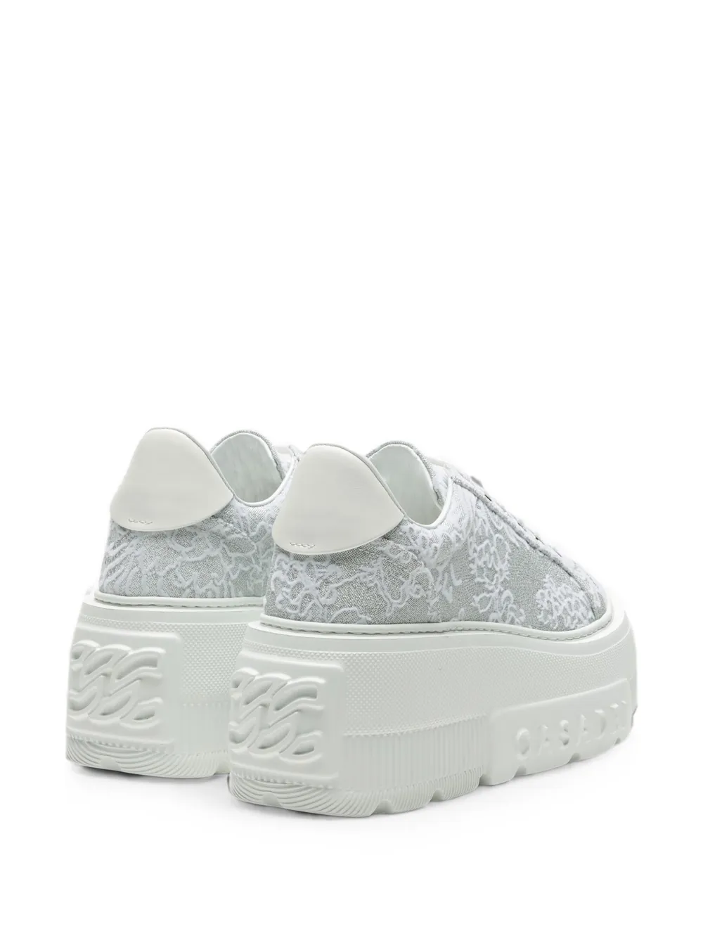 Casadei Nexus Rigel glitter-finish sneakers Zilver