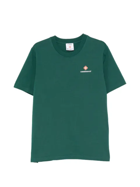 Casablanca camiseta con logo estampado