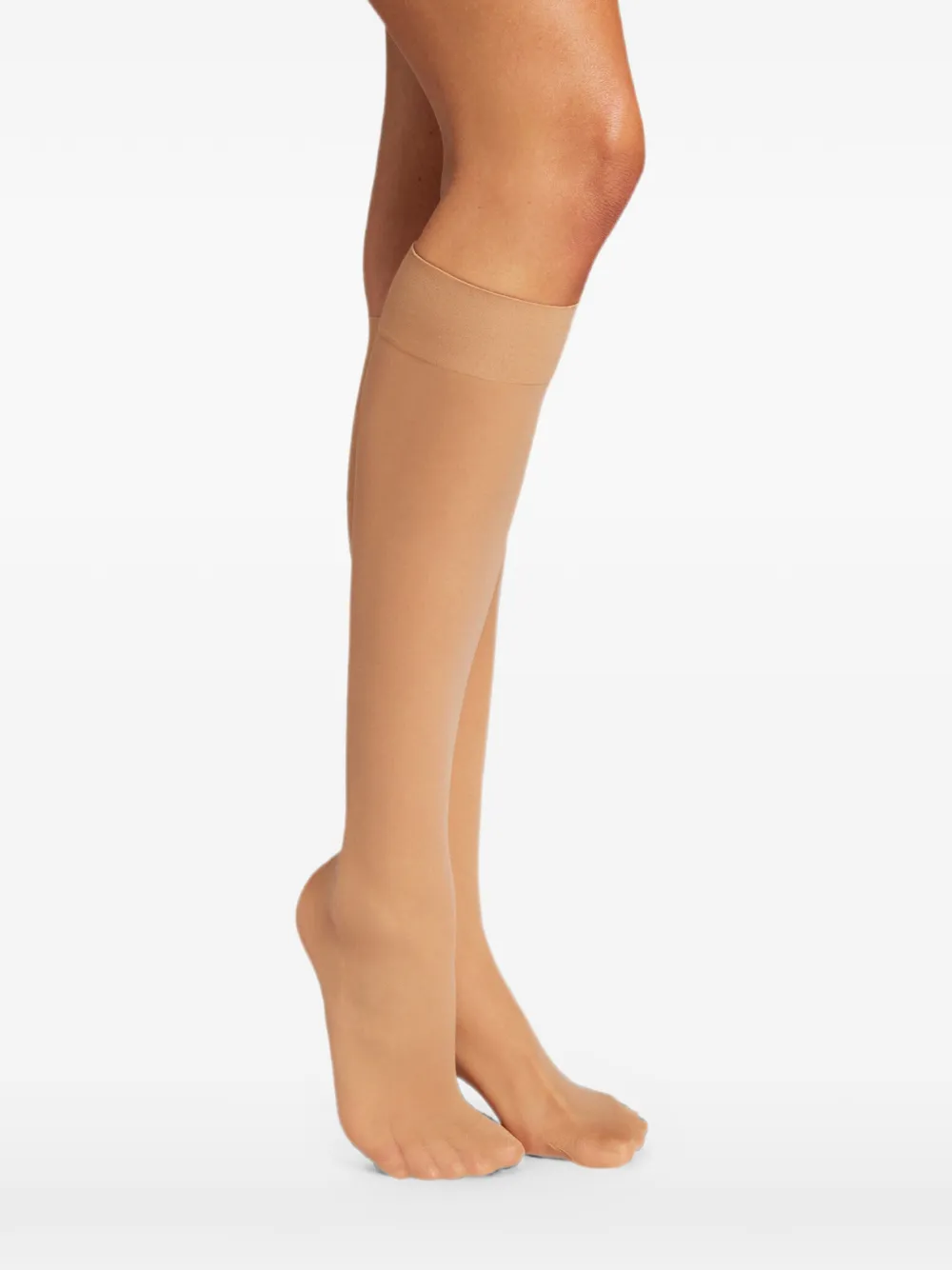 Wolford Individual 10 kniekousen Beige