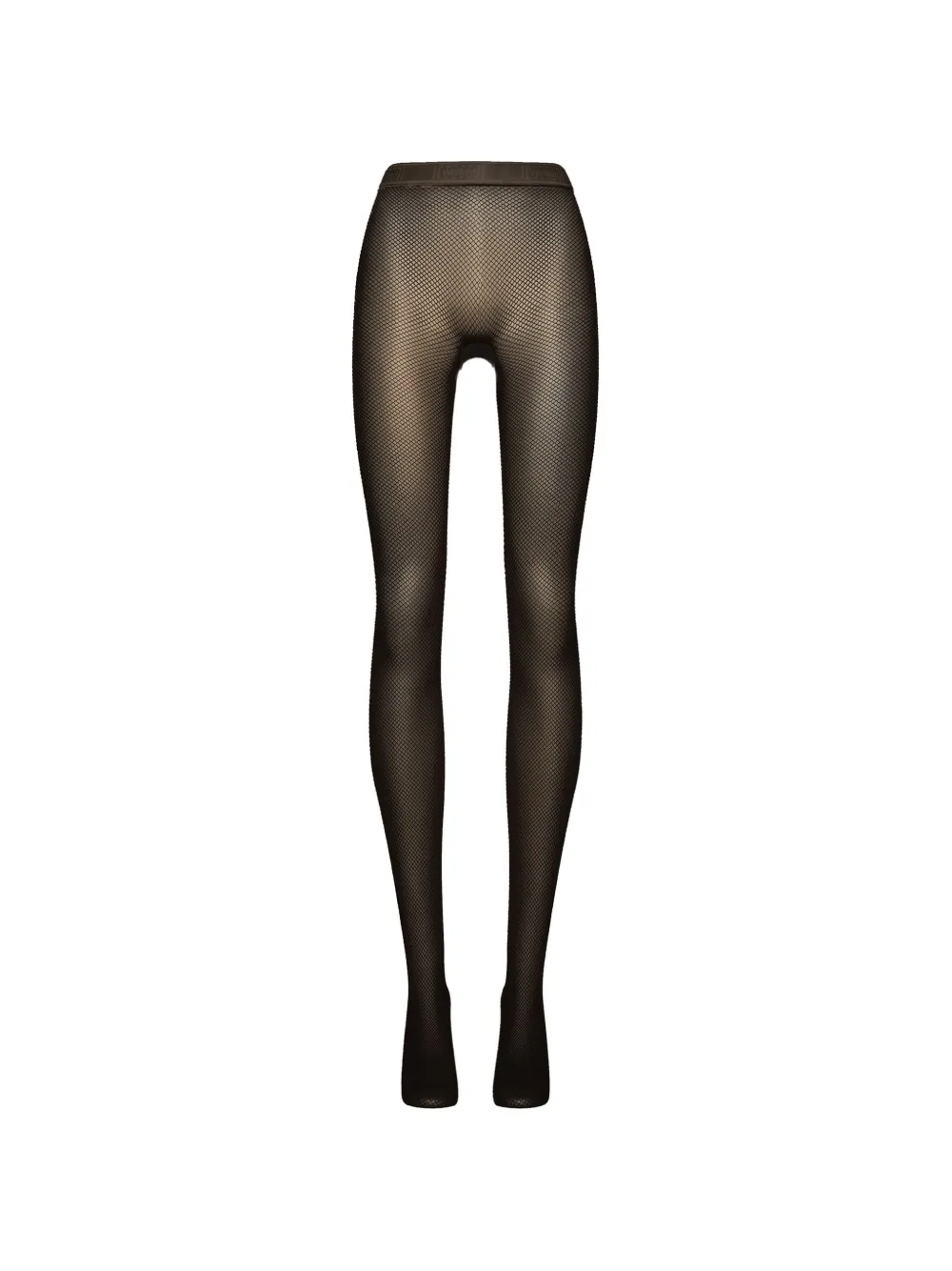 Wolford Twenties fishnet tights - Marrone
