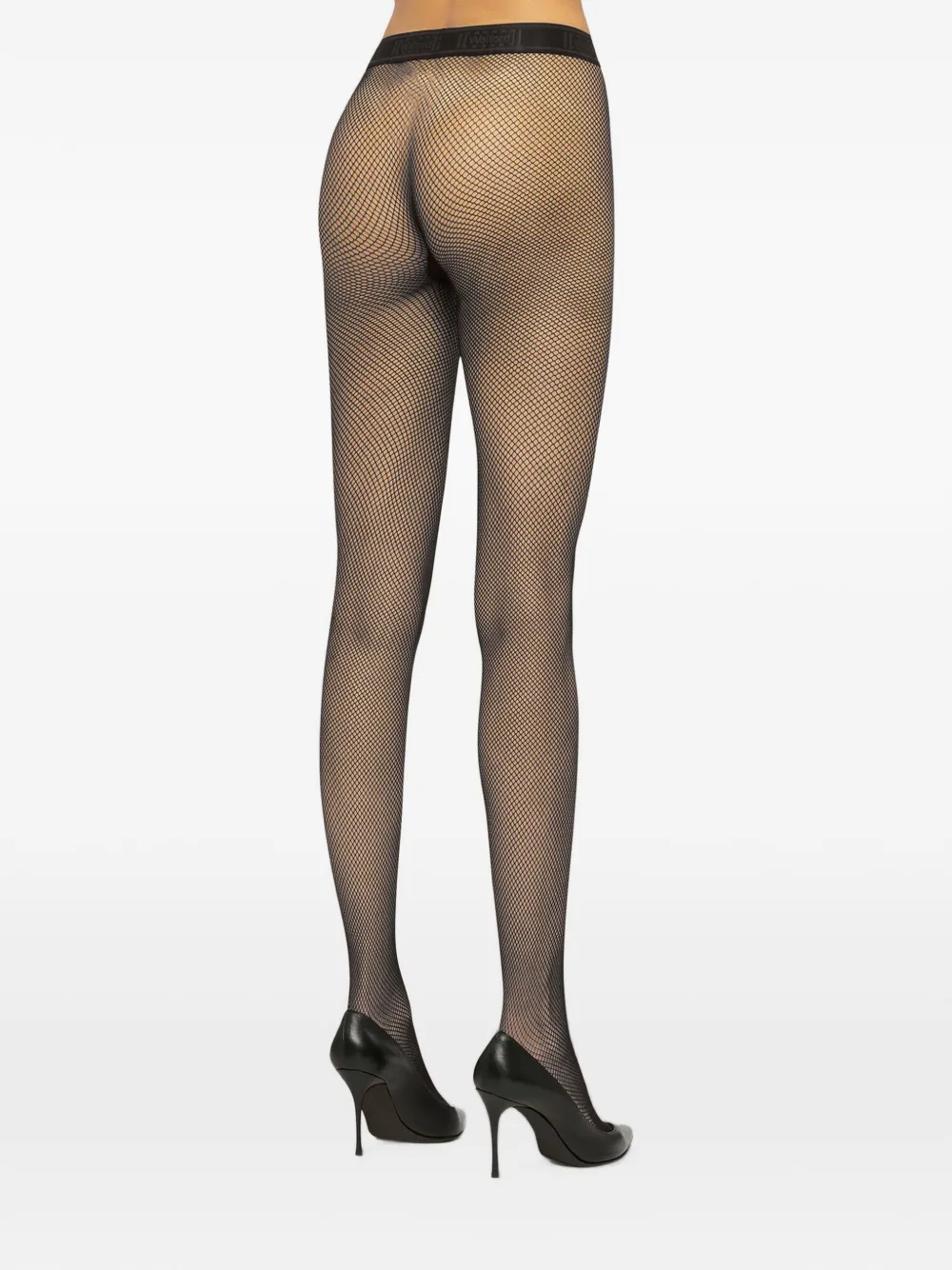 Wolford Twenties visnet panty Bruin