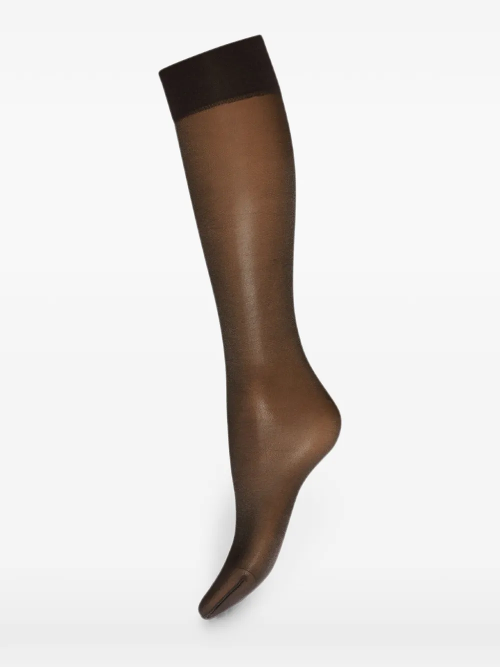 Wolford Satin Touch 20 kniehoge sokken Zwart
