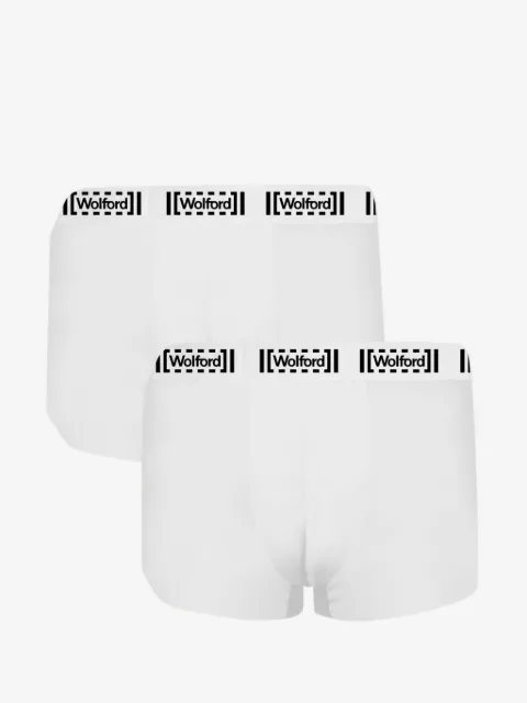 Wolford Pure logo-waistband boxer briefs
