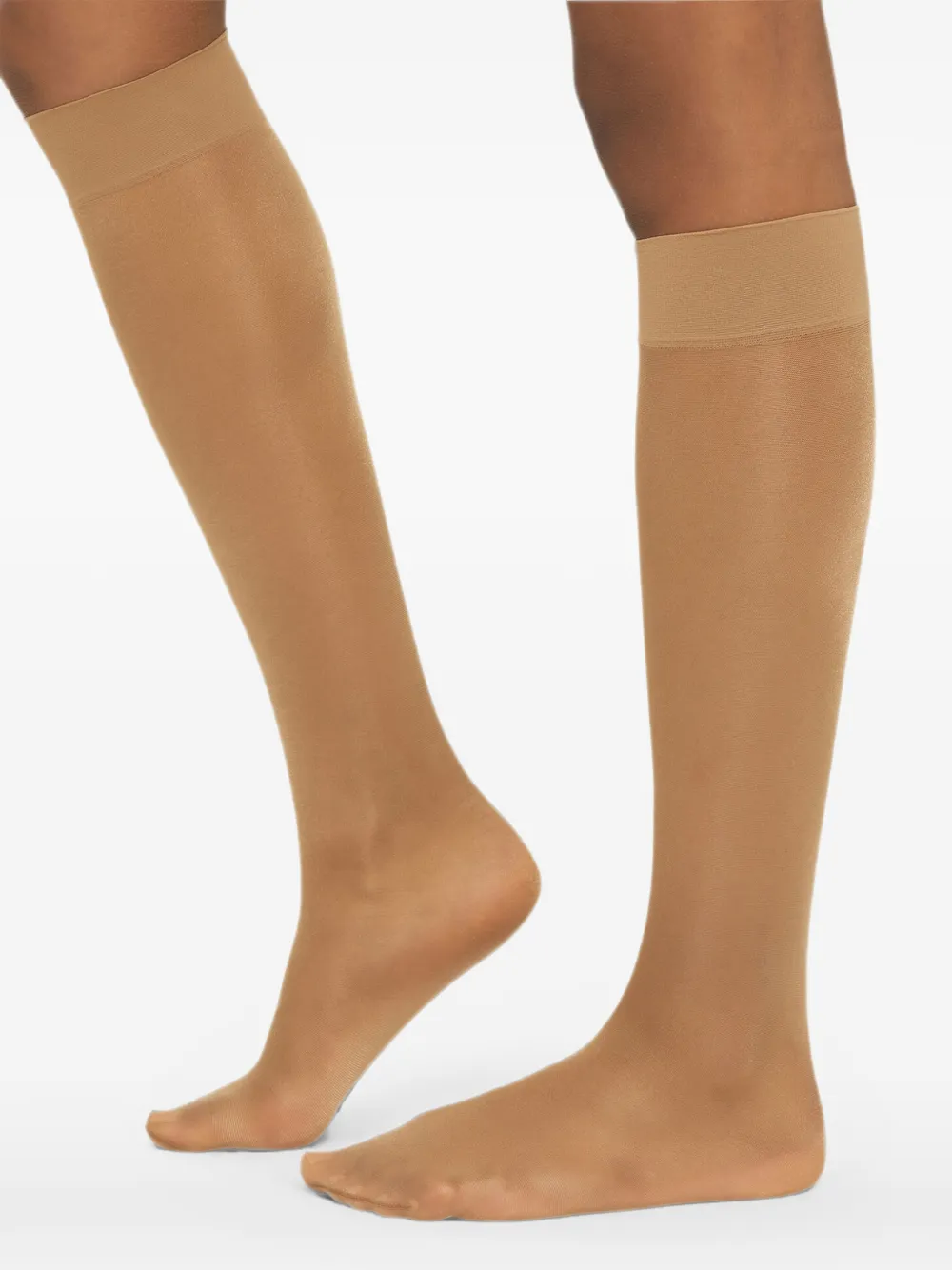 Wolford Satin Touch 20 kniekousen Beige