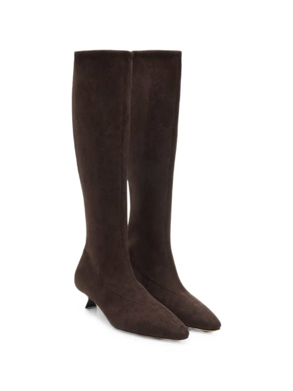 Casadei Giselle kitten-heel boots Bruin