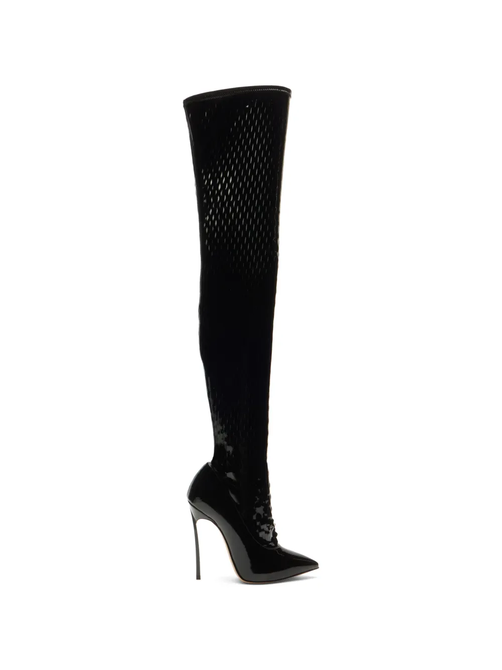 Casadei Ultravox Over The Knee Zwart