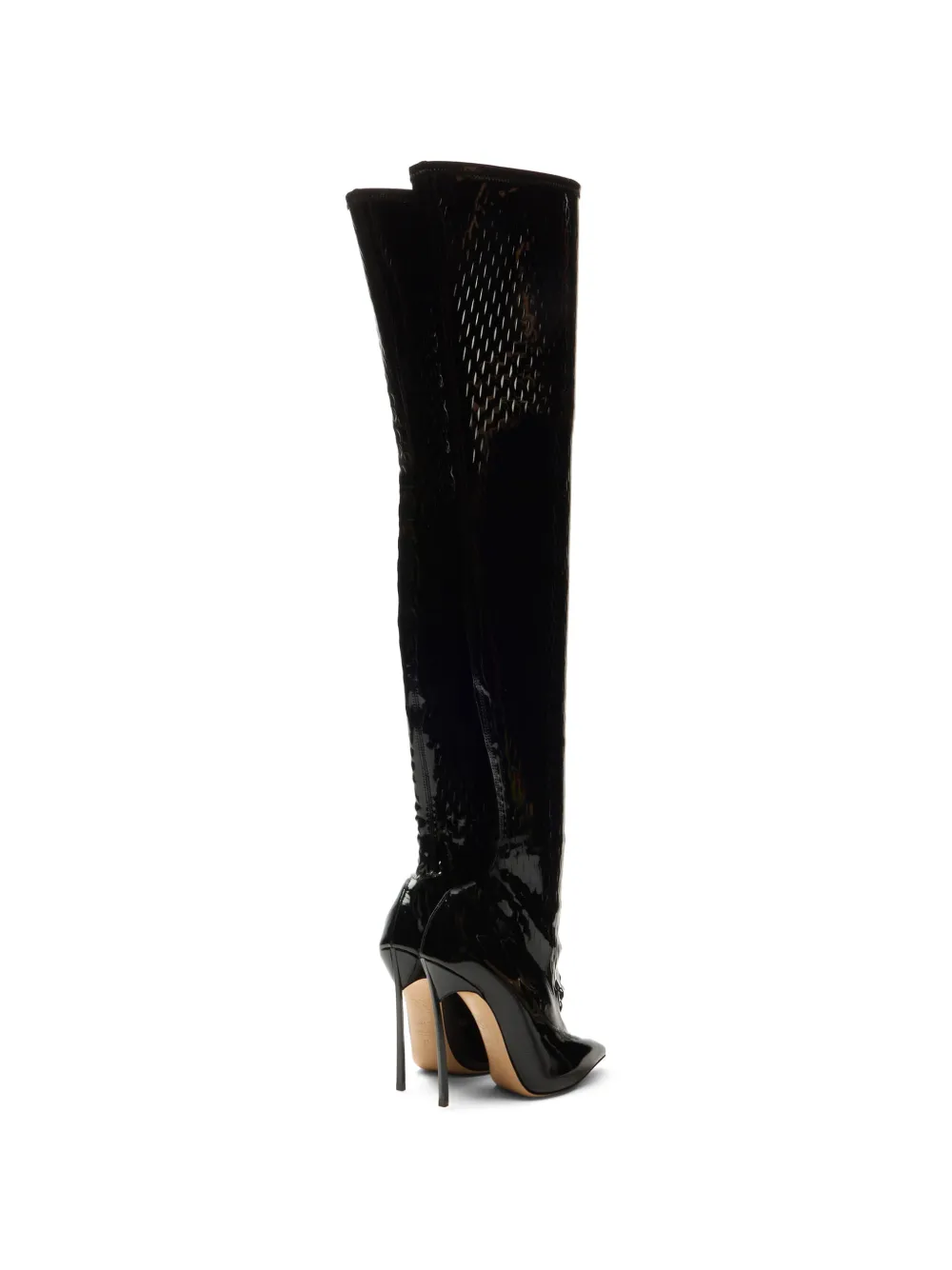 Casadei Ultravox Over The Knee Zwart