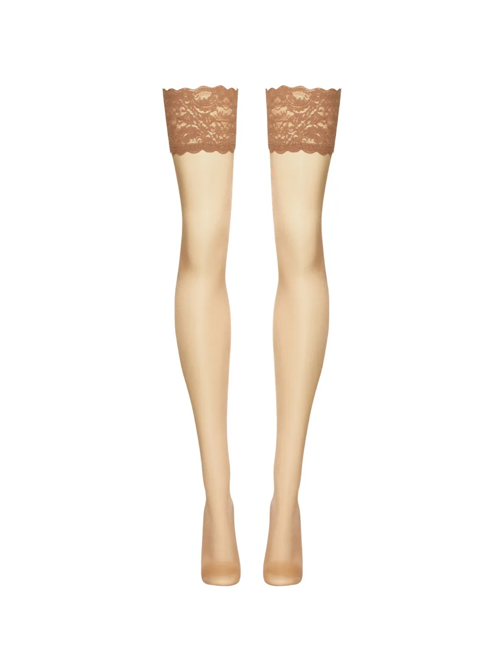 Wolford Satin Touch 20 stay-ups - Toni neutri