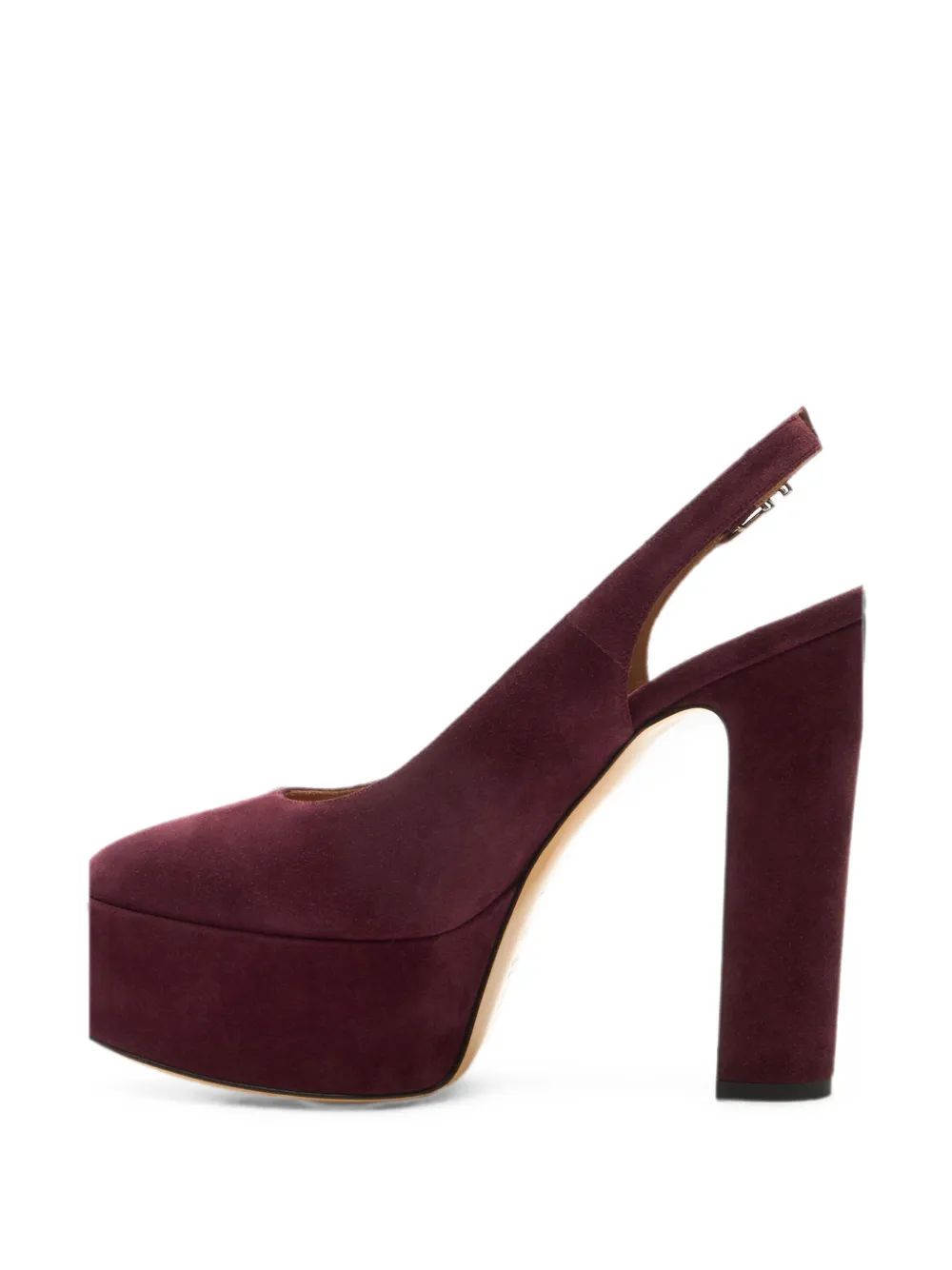 Casadei Patty C-Chain buckle pumps Paars