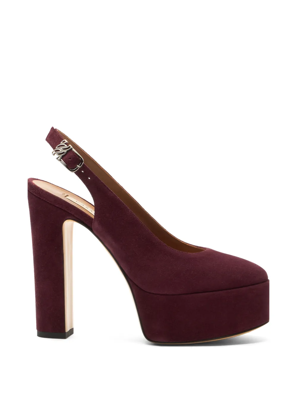 Casadei Patty C-Chain buckle pumps - Viola