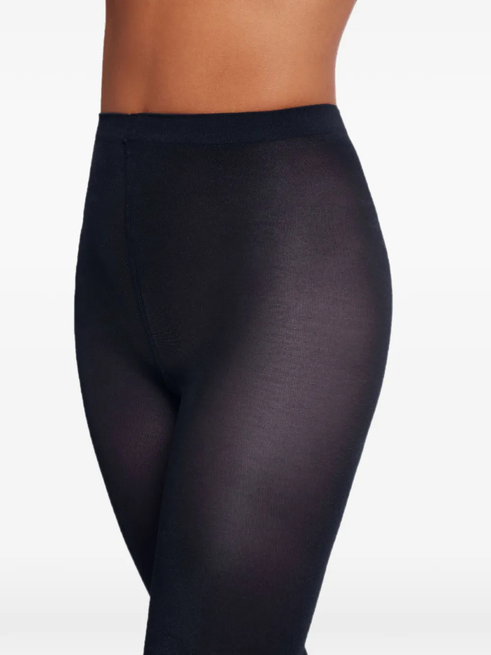 Wolford Satijnen panty Blauw