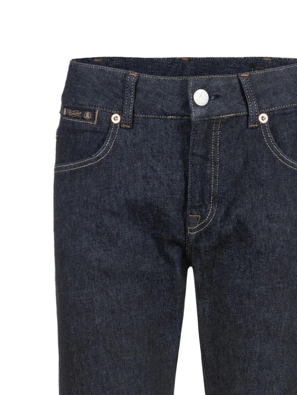 Herrlicher Marlies straight jeans met omslag Blauw