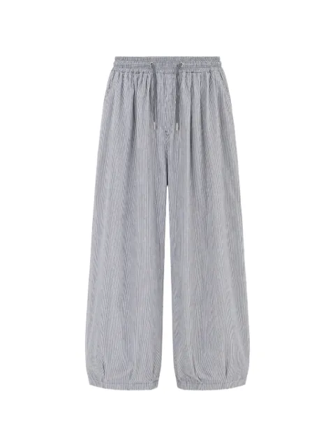 estudio niksen striped balloon trousers