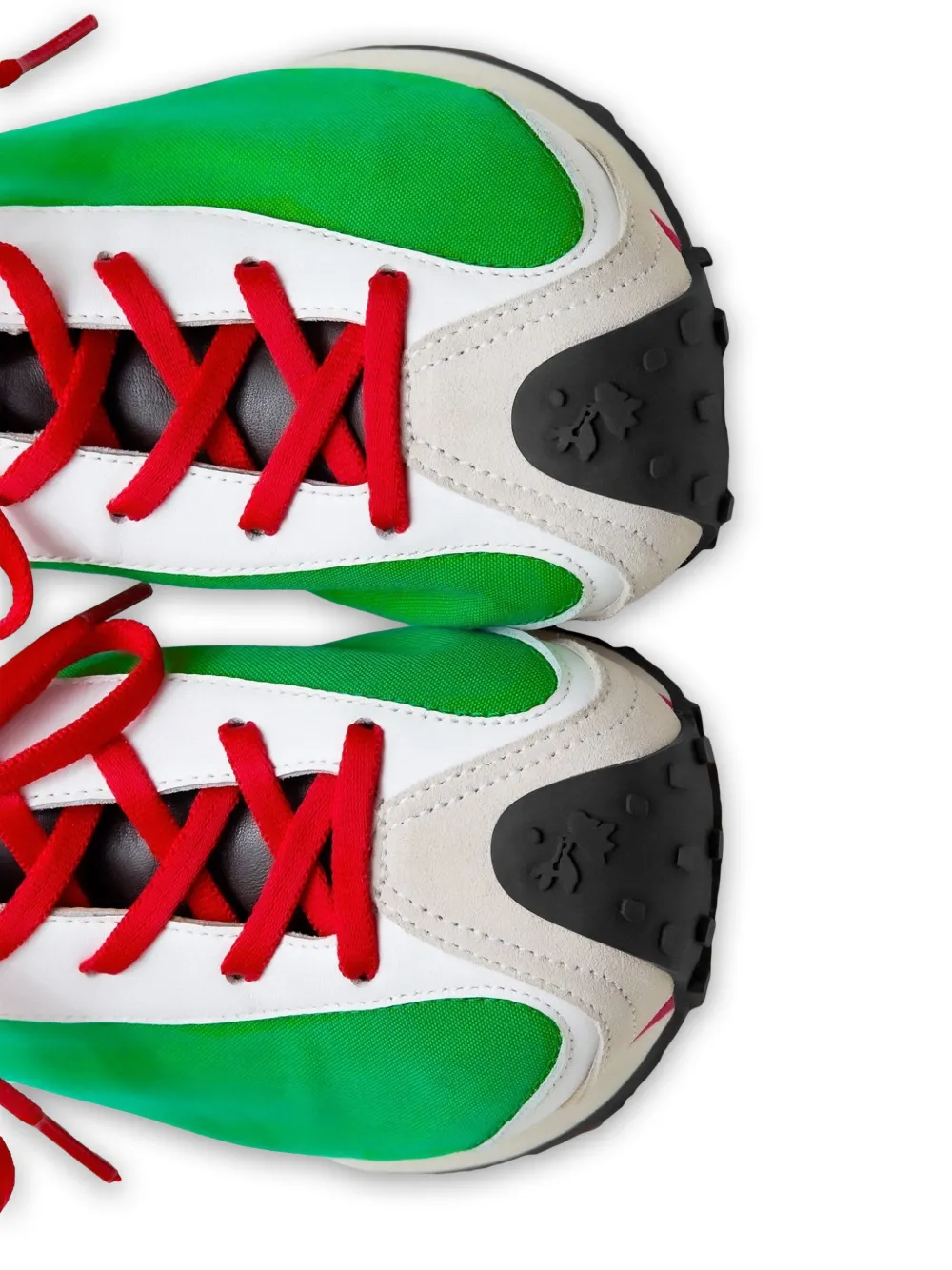 MARTIN SALLIÈRES Heel Drop Racer sneakers Groen