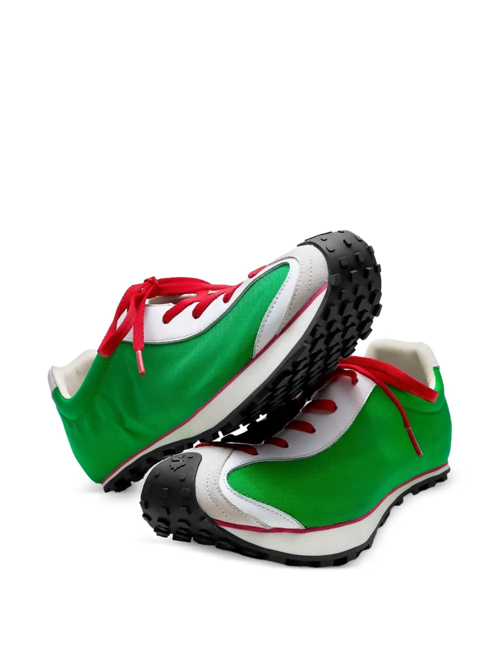 MARTIN SALLIÈRES Heel Drop Racer sneakers Groen