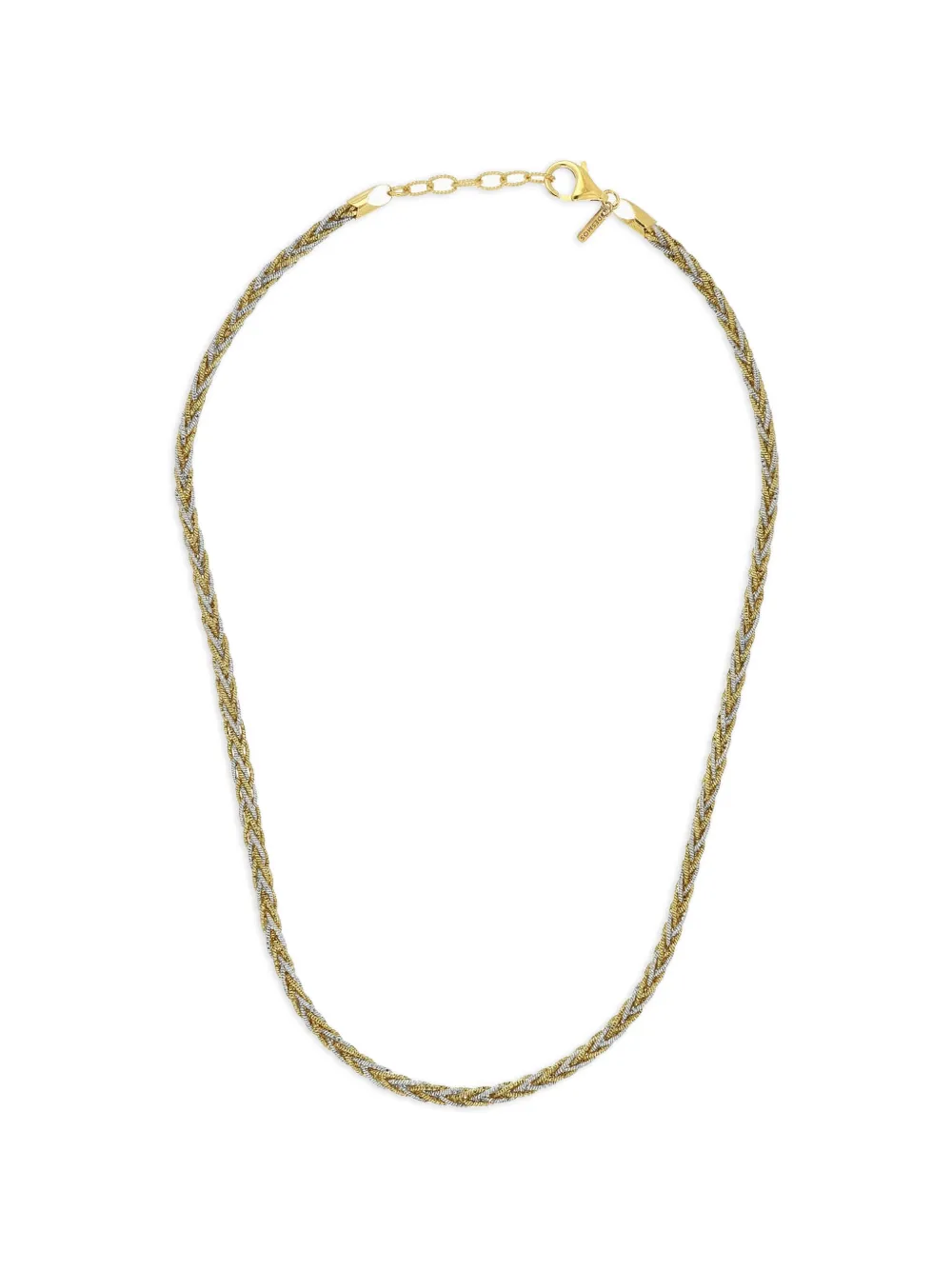 DESMOS Interlace braided necklace - Gold