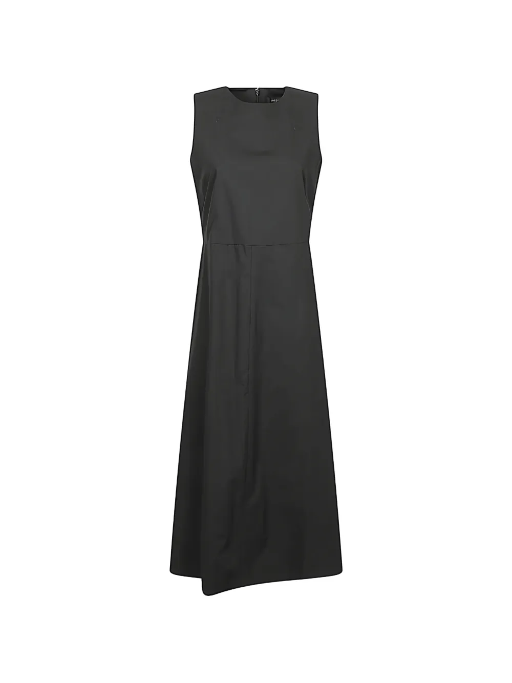mizuiro ind sleeveless midi dress - Nero