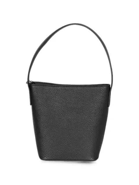 mizuiro ind grained leather bucket bag