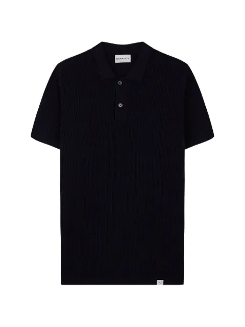NOWADAYS waffle-knit polo shirt