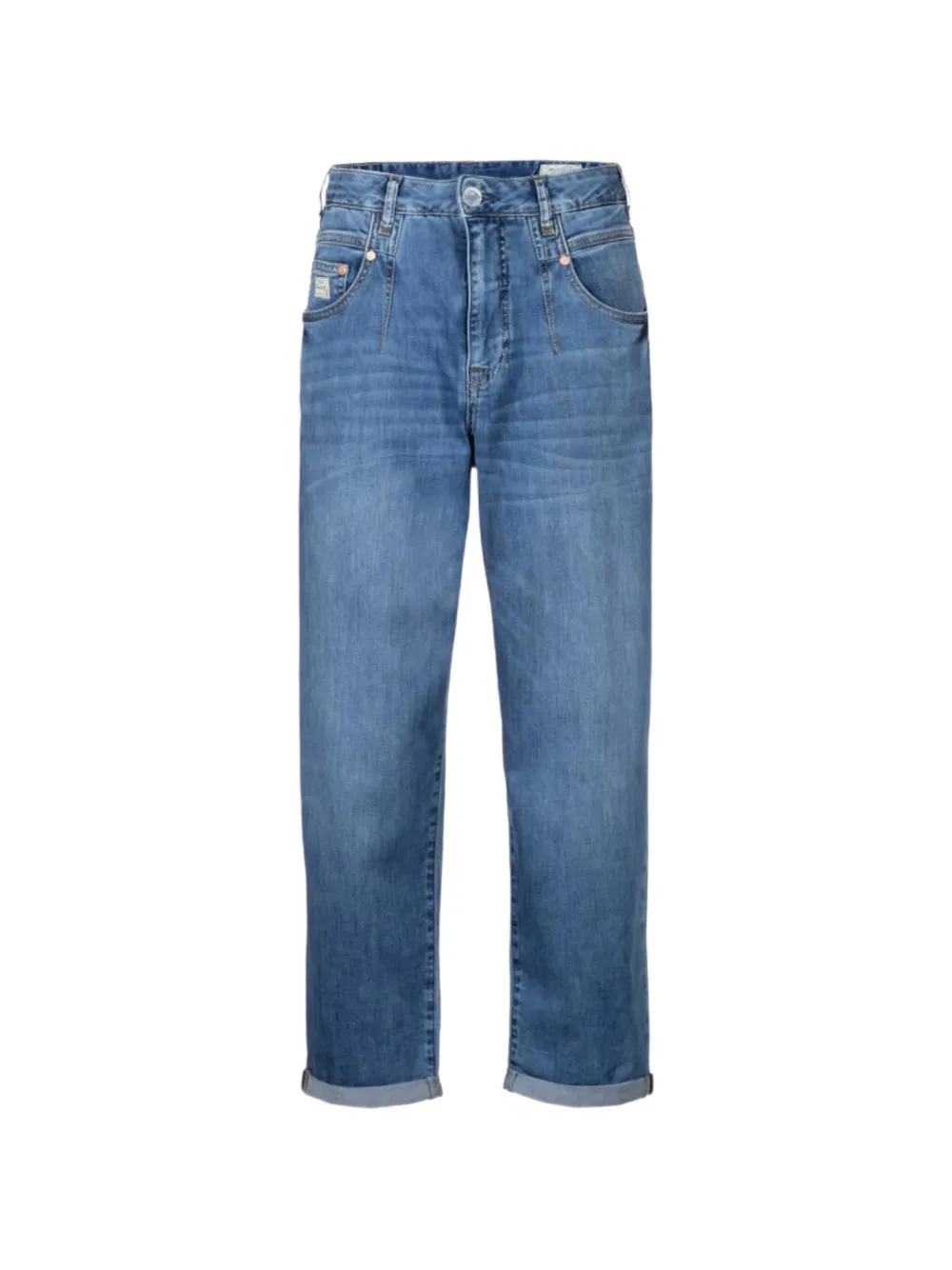 Herrlicher Brooke whiskered jeans - Blu