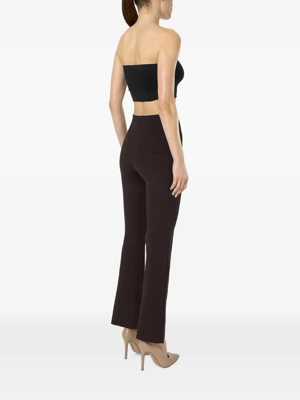 Wolford Scuba flared broek Bruin