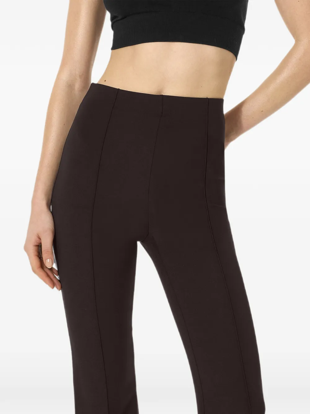 Wolford Scuba flared broek Bruin