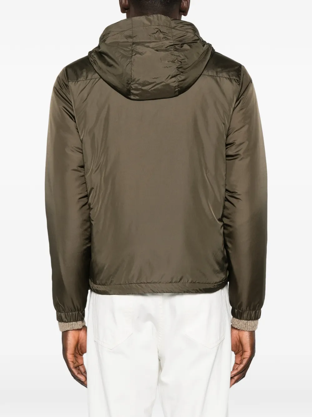 ASPESI Rob jack met capuchon Groen