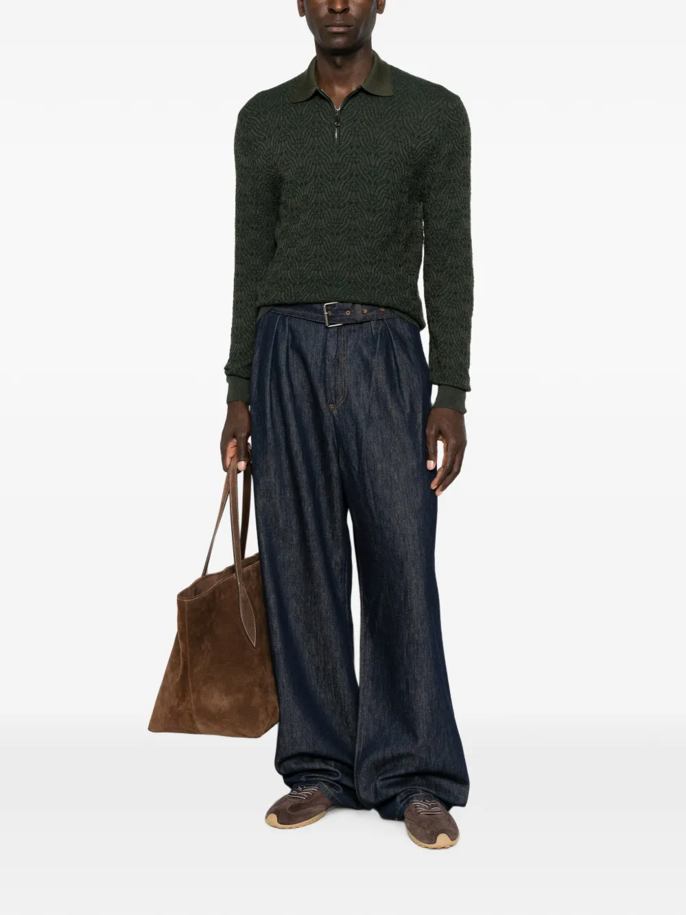 ETRO Trui met polokraag Groen