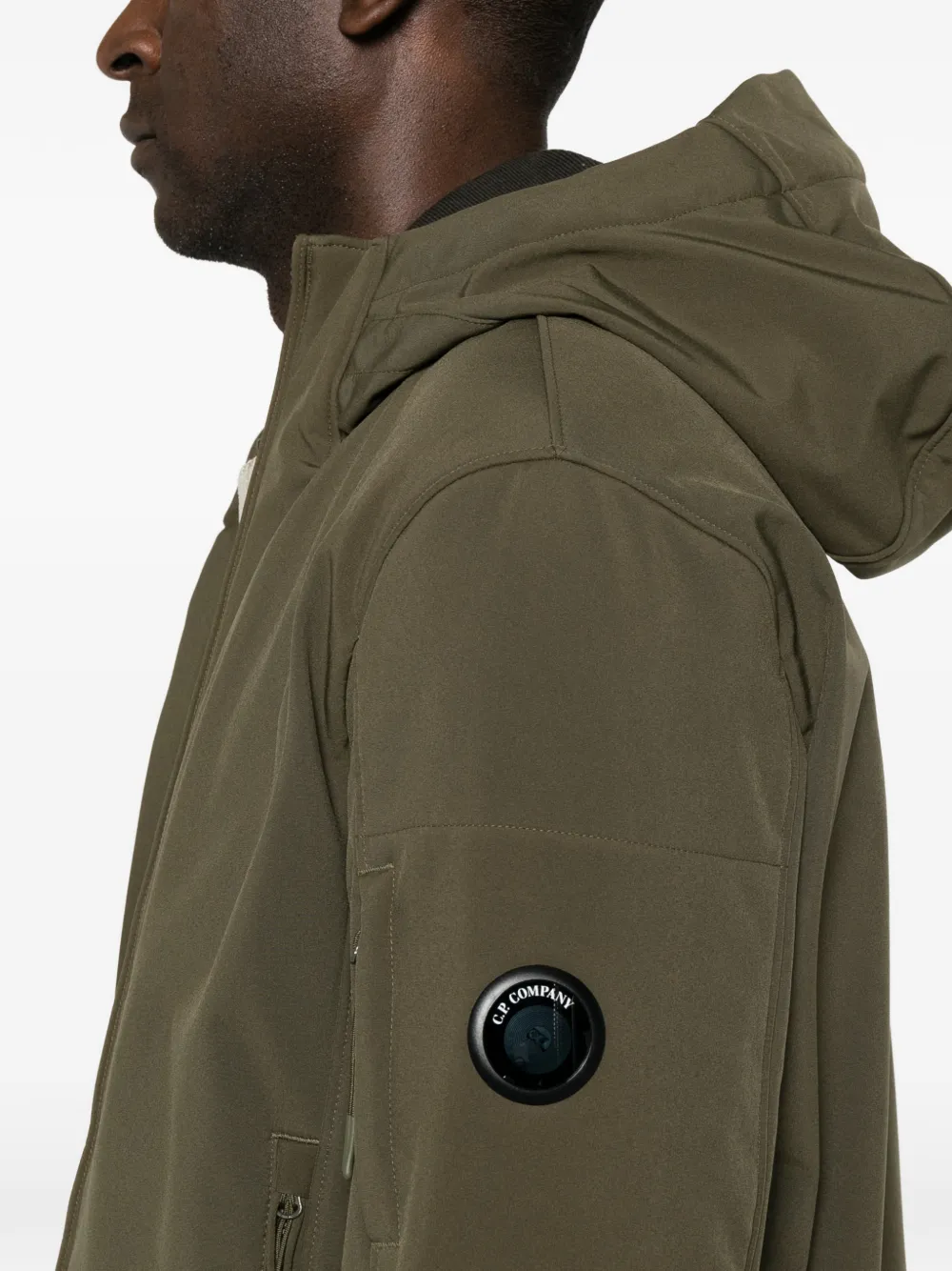 C.P. Company Jack met capuchon Groen