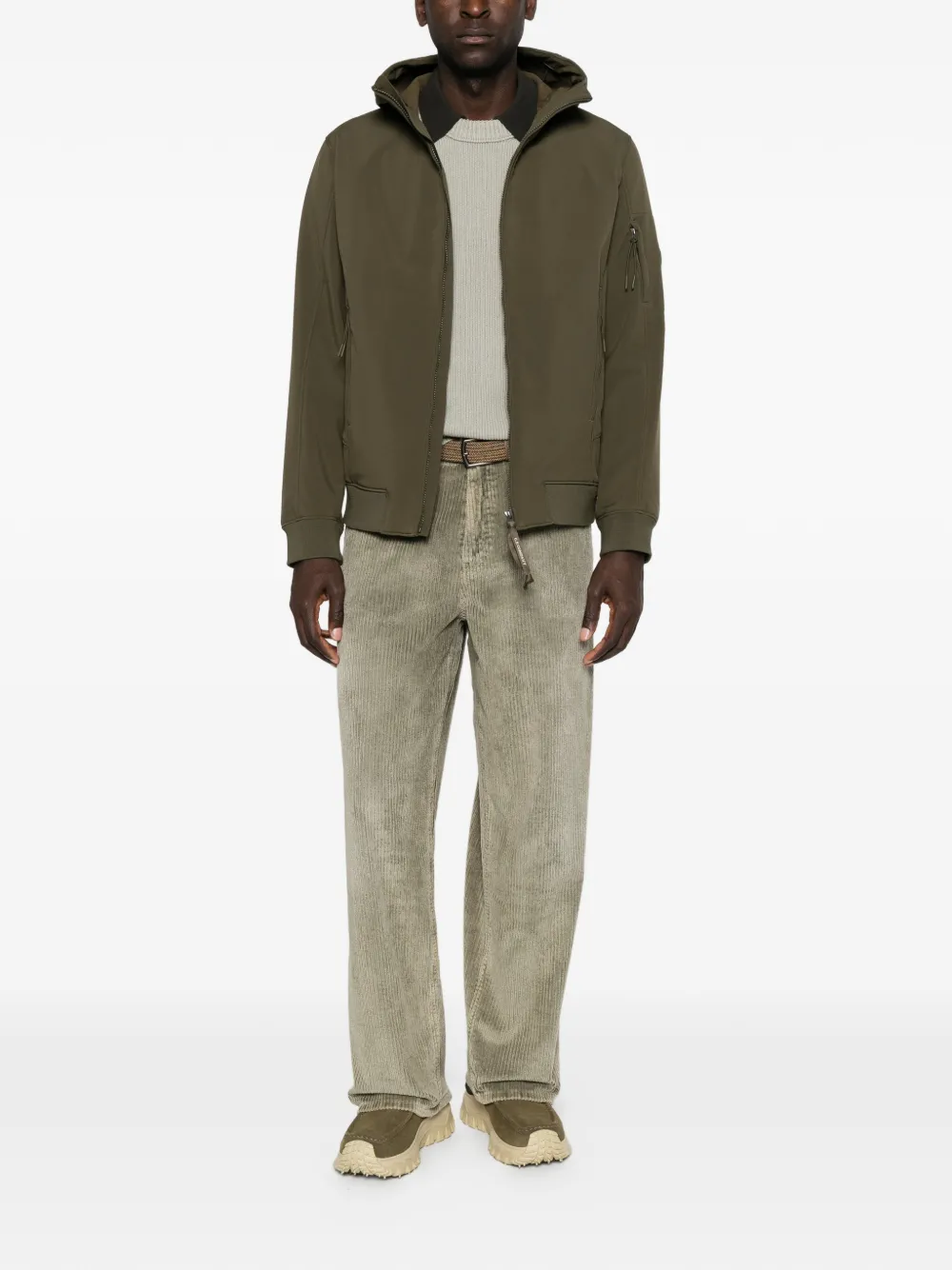 C.P. Company Jack met capuchon Groen