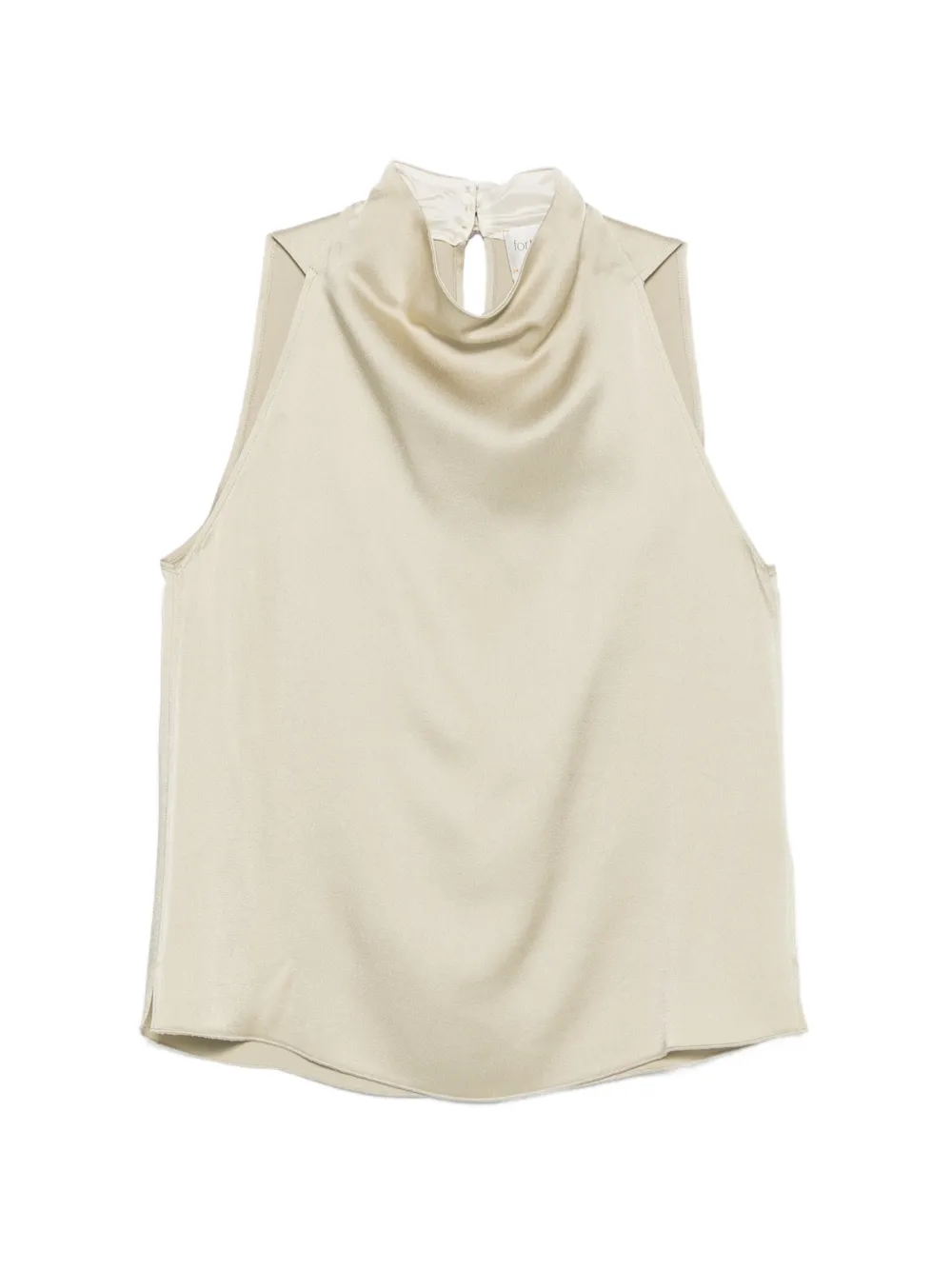 Forte Forte Blusa smanicata - Toni neutri