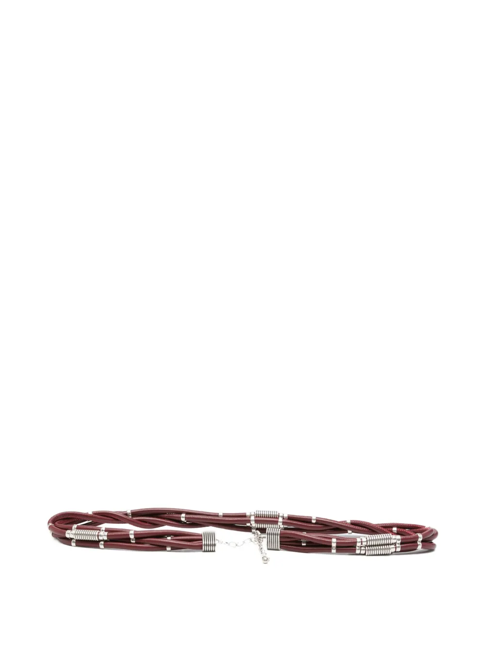 ISABEL MARANT Cintura Tylka a fasce multiple - Rosso