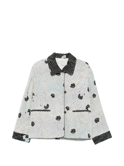 Forte Forte chaqueta con bordado floral