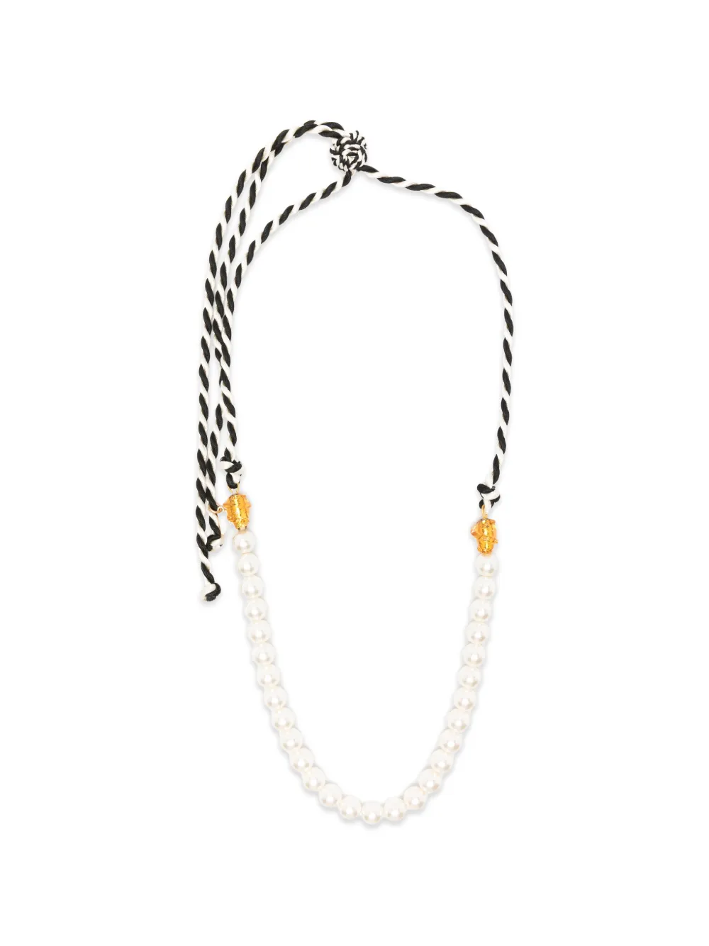 Forte Forte Collana con perline - Bianco