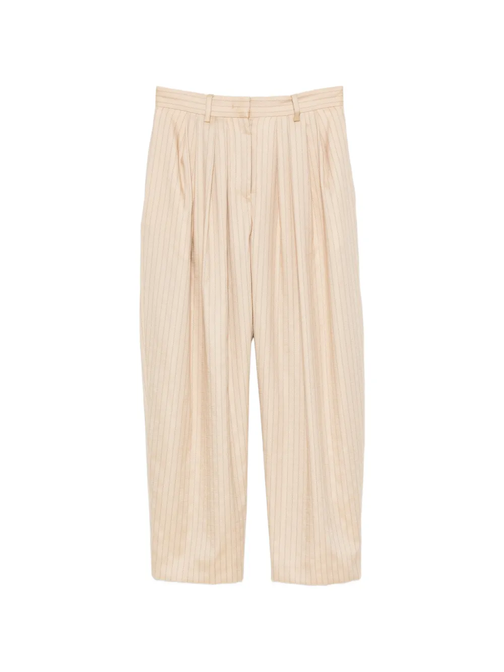 ISABEL MARANT Pantaloni sartoriali Janice gessati - Toni neutri