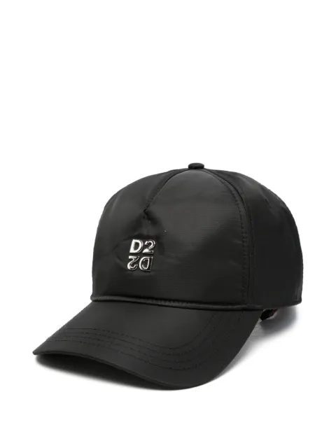 DSQUARED2 gorra de béisbol con placa del logo