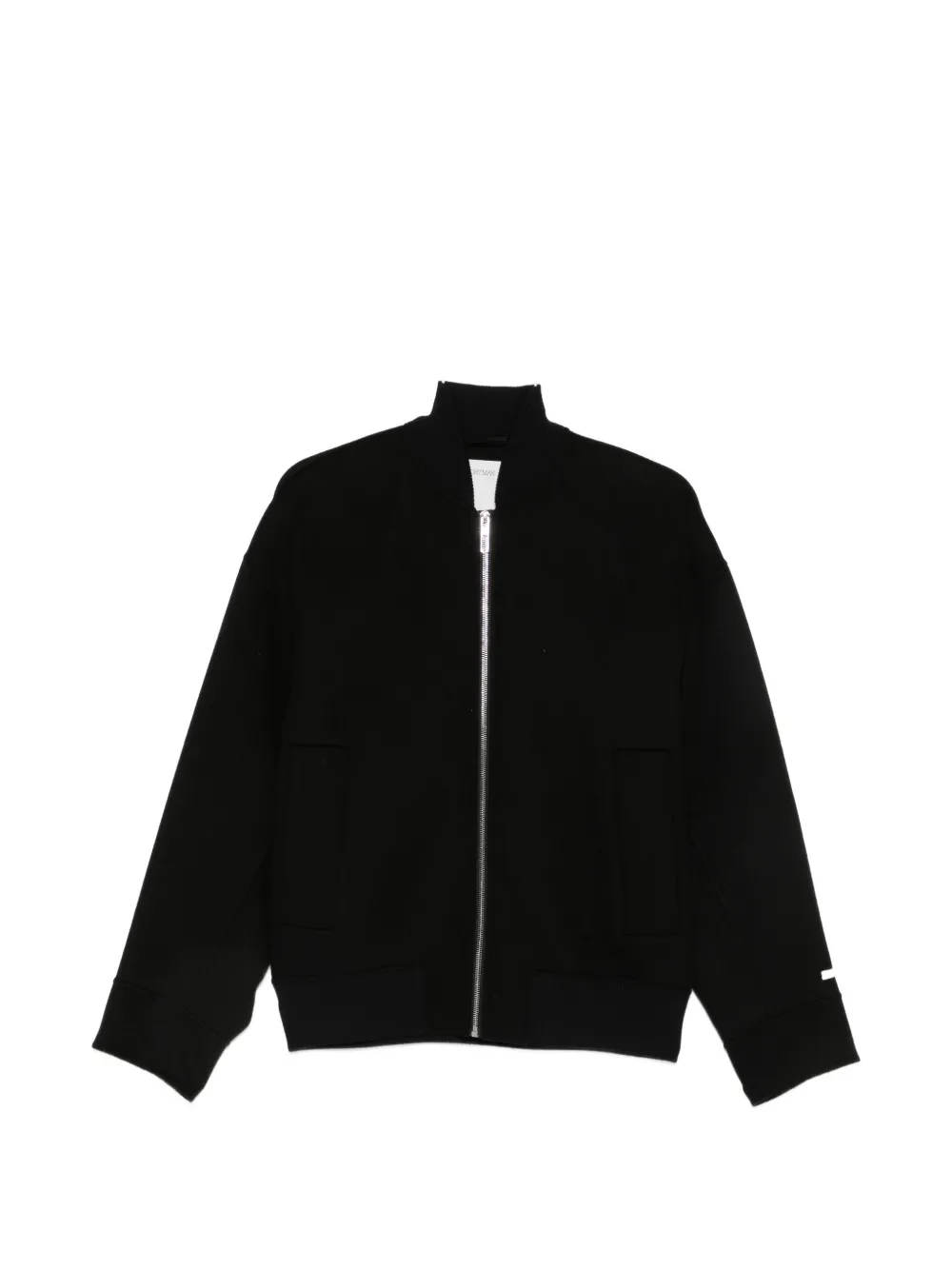 Sportmax zip-up wool jacket - Schwarz