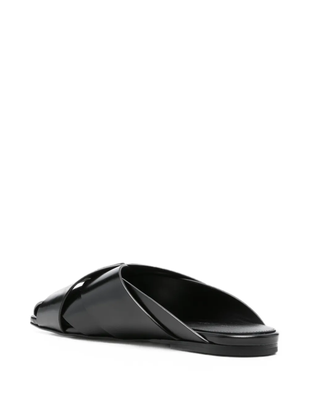 Proenza Schouler Slant cross-strap mules Zwart
