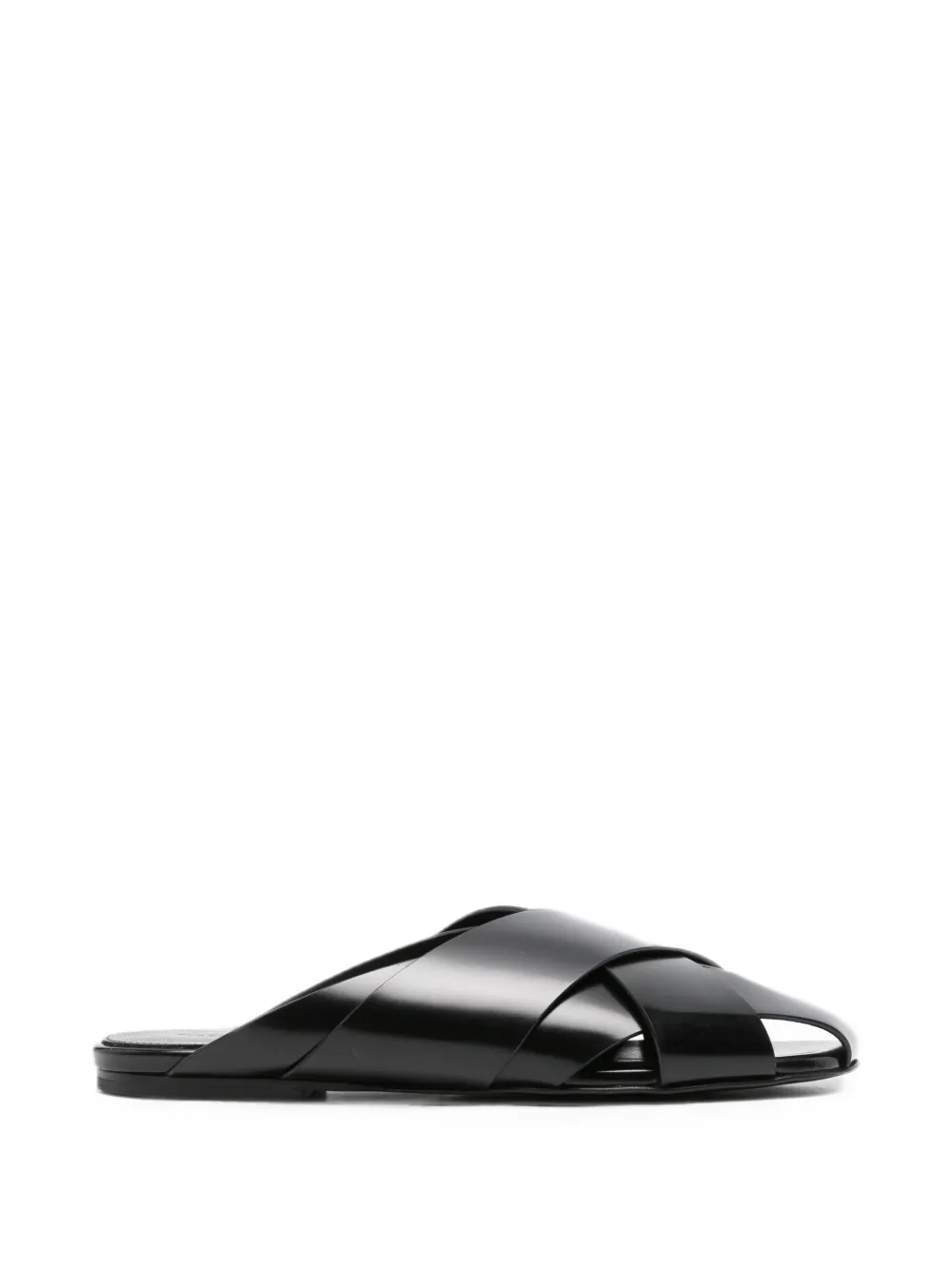 Proenza Schouler Slant cross-strap mules Zwart