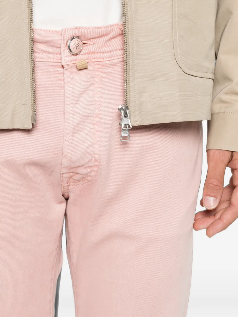 Jacob Cohën Bard slim-fit jeans Roze
