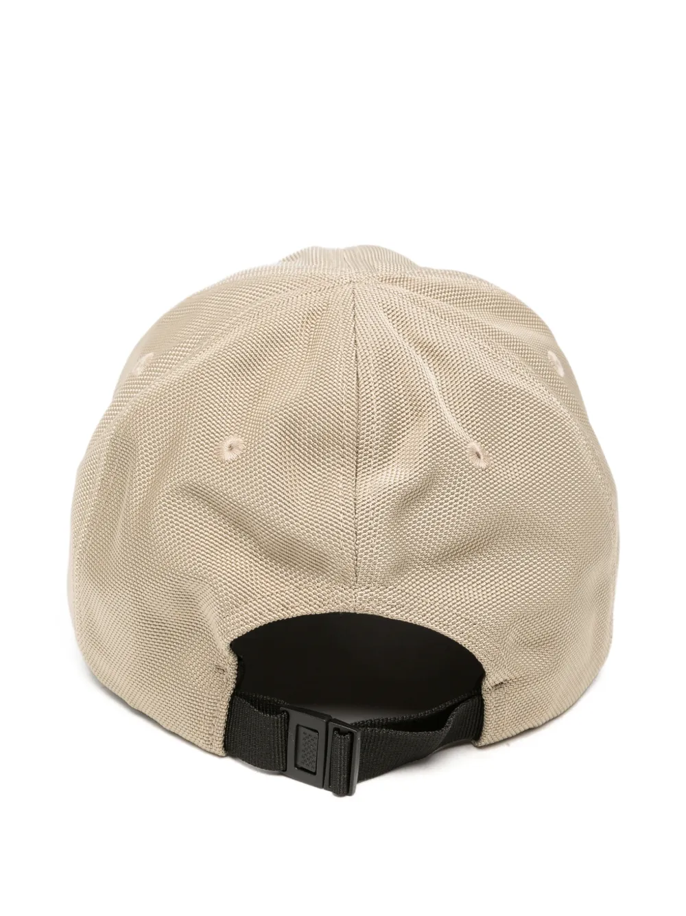 Stone Island Honkbalpet met logopatch Beige